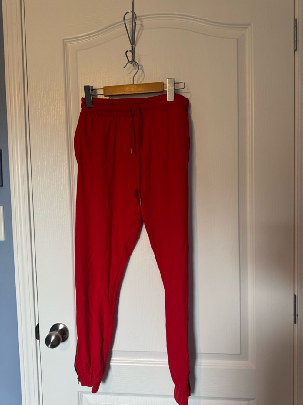 ZYIA Red Drawstring Joggers